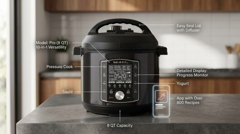 Instant Pot Pro (8 Qt) 10-in-1: A Practical Look at This Multi-Function Kitchen Appliance
